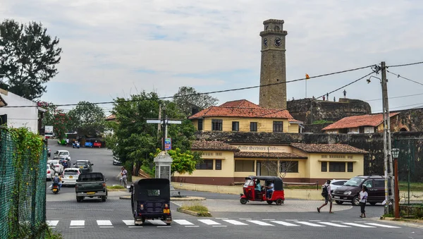 Galle eski sokak, Sri Lanka — Stok fotoğraf