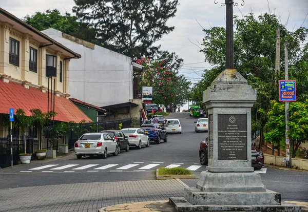 Alte straße von galle, sri lanka — Stockfoto