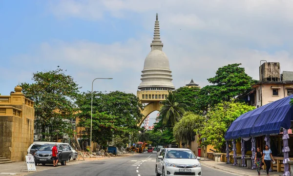 Vieille rue de Colombo, Sri Lanka — Photo