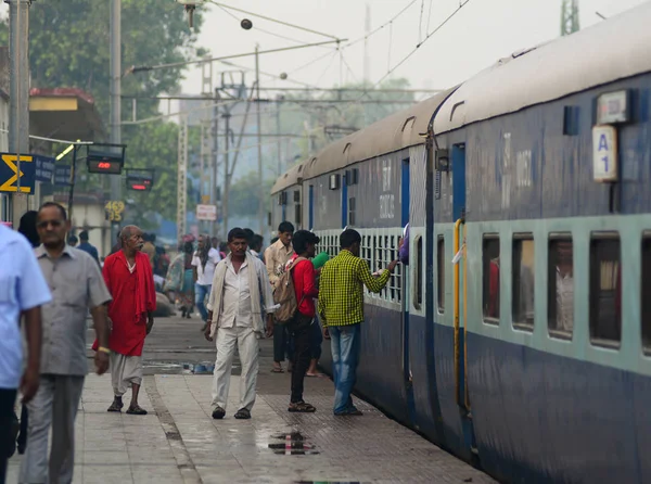 Railway station in Gaya, India — Stock Photo, Image