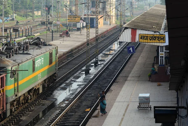 Estación de tren en Gaya, India — Foto de Stock
