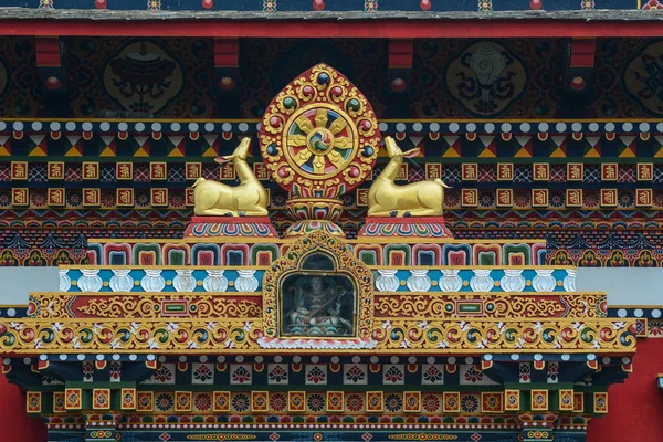Bhutanese tempel in Gaya (India) — Stockfoto