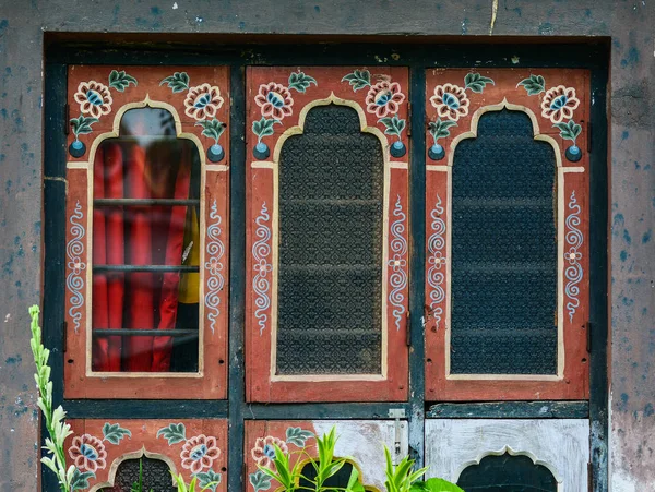 Templo butanés en Gaya, India — Foto de Stock