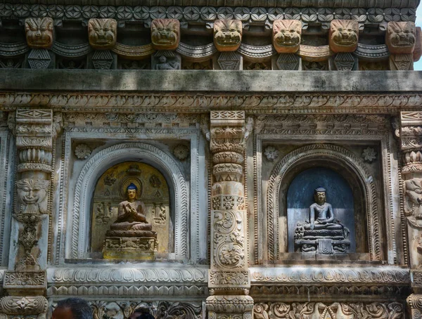 Parte do Complexo do Templo de Mahabodhi — Fotografia de Stock