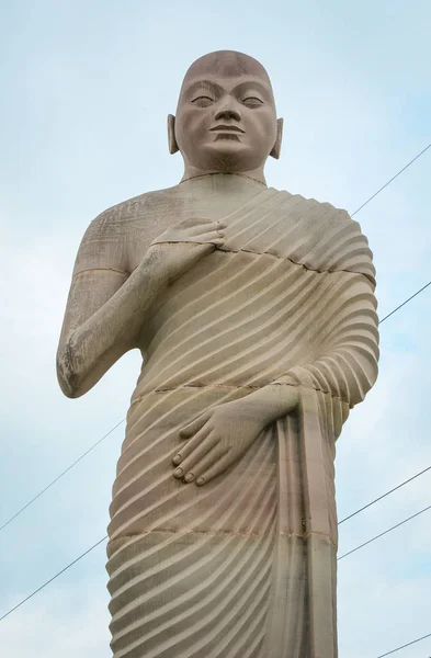 인도 가야의 거대한 불상 — 스톡 사진