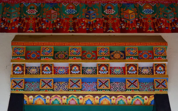 Kuil Bhutan di Gaya, India — Stok Foto