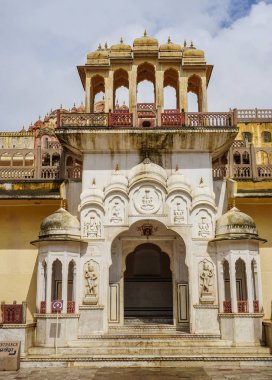 Jaipur, Hindistan'daki eski bina 