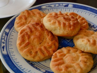 Çanak üzerine çerez 