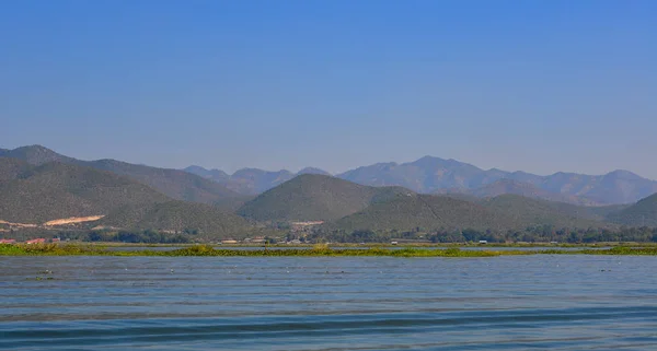 Paisagem de Inle Lake, Mianmar — Fotografia de Stock