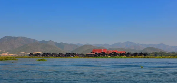 Paisagem de Inle Lake, Mianmar — Fotografia de Stock