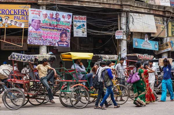 ジャイプール、インドの通り — ストック写真