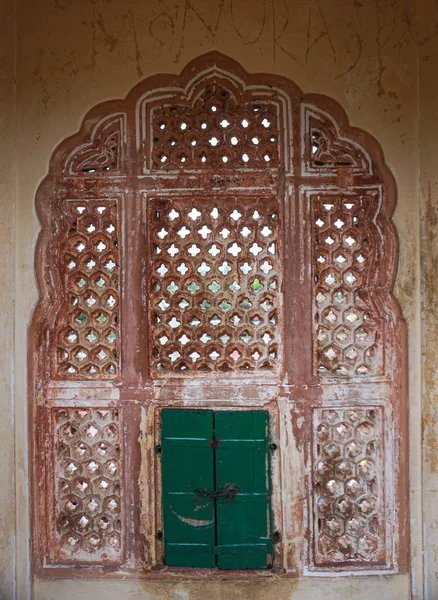Stará budova v Jaipuru, Indie — Stock fotografie