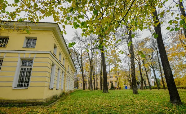 Herfst park in Sint-Petersburg, Rusland — Stockfoto