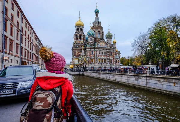 Erlöserkirche auf vergossenem Blut — Stockfoto