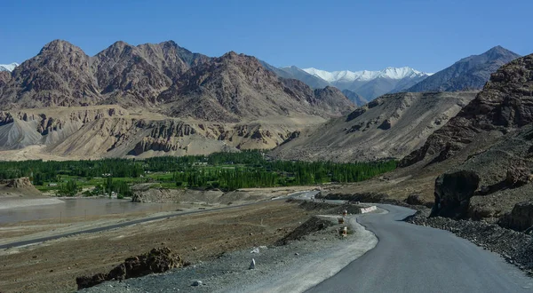 Keşmir & Jammu'nun dağ manzarası 