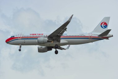 Singapur Havaalanı'na uçak inişi 