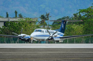 Malezya Polis Beechcraft B300 uçak 