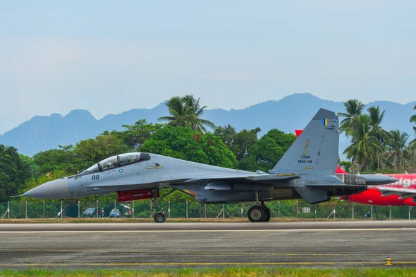 Sukhoi SU-30 MKM da Força Aérea da Malásia — Fotografia de Stock