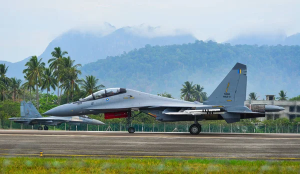 马来西亚空军苏霍伊苏-30公里 — 图库照片