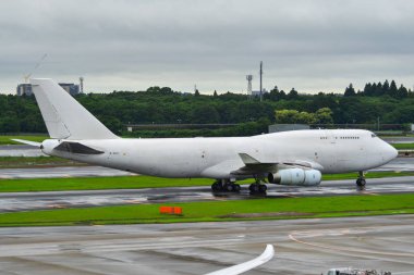 Tokyo Narita Havalimanı 'nda yolcu uçağı 