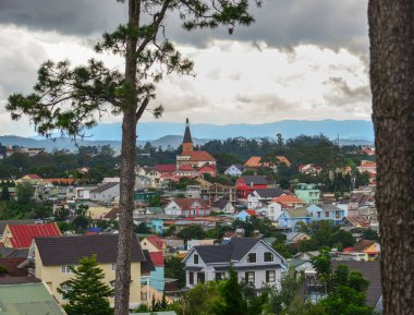 Dalat, Vietnam şehir manzarası 