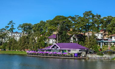 Dalat, Vietnam 'da Xuan Huong Gölü 