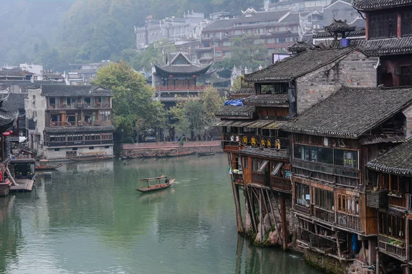 Fenghuang Ancient Town w mieście Hunan, Chiny — Zdjęcie stockowe