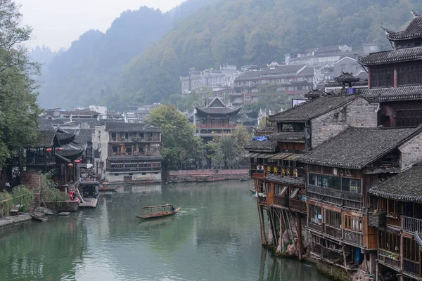 중국 후난풍황 고대도시 — 스톡 사진