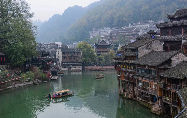 Fenghuang Ancient Town en Hunan, China — Foto de Stock