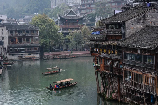 Fenghuang, starověké město Hunan, Čína — Stock fotografie