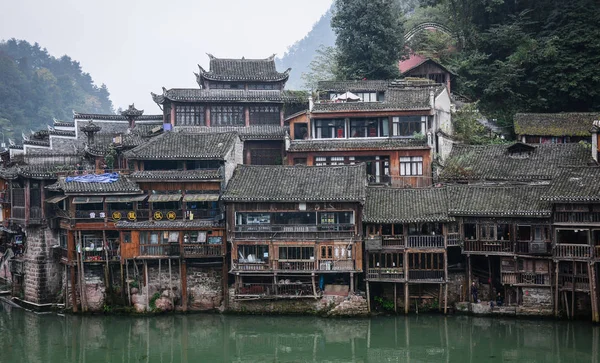 Fenghuang Ancient Town w mieście Hunan, Chiny — Zdjęcie stockowe