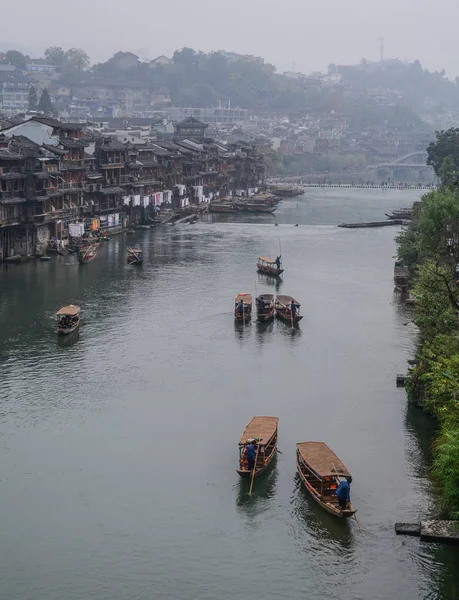 Fenghuang oude stad in Hunan, China — Stockfoto