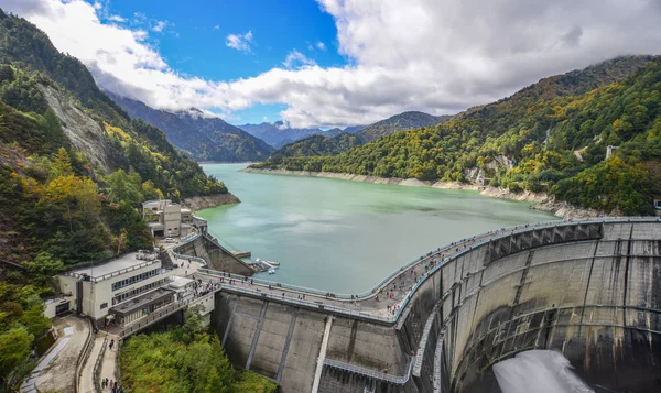 Kurobe Dam in Toyama, Japan — Stock Photo, Image