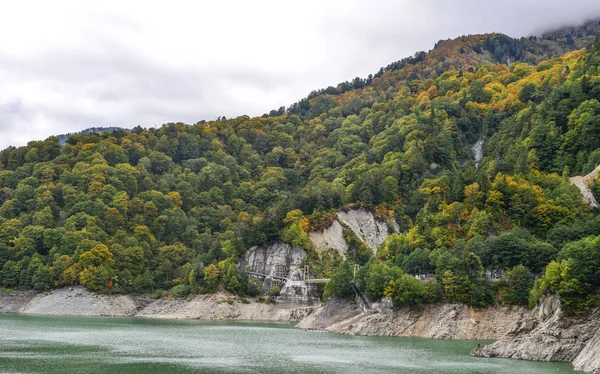 Paisaje de montaña en otoño en Japón —  Fotos de Stock