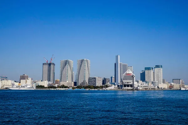 Stadsbilden av Tokyo Bay, Japan — Stockfoto