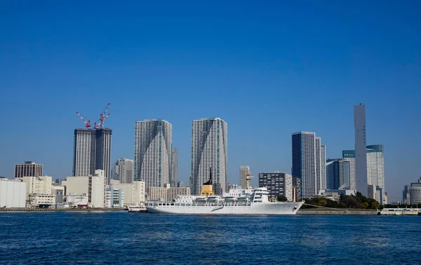 Stadsbilden av Tokyo Bay, Japan — Stockfoto