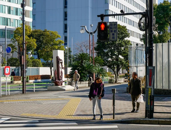 Calles de Tokio metrópolis, Japón — Foto de Stock