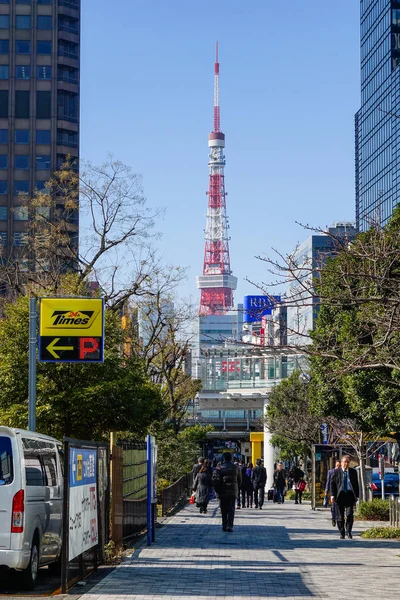Rues de la métropole de Tokyo, Japon — Photo