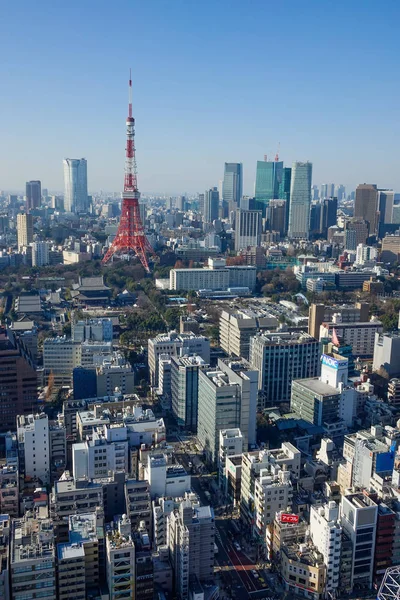Flygfoto över Tokyo, Japan — Stockfoto
