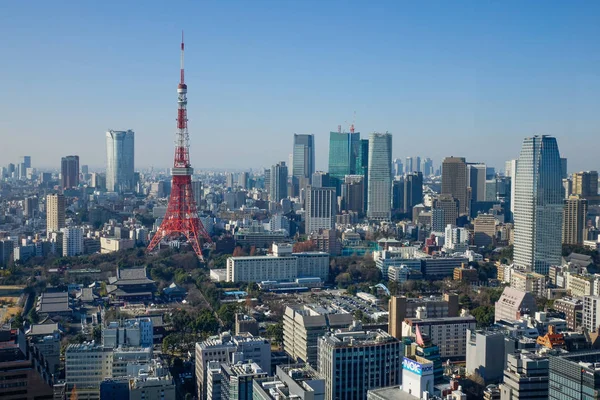 Flygfoto över Tokyo, Japan — Stockfoto