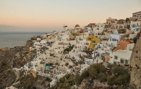 Hermosa ciudad de Isla de Santorini, Grecia —  Fotos de Stock