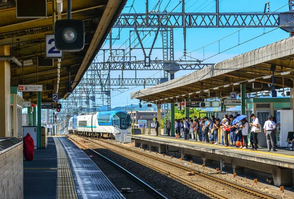 Stazione ferroviaria di Kintetsu a Kyoto, Giappone — Foto Stock