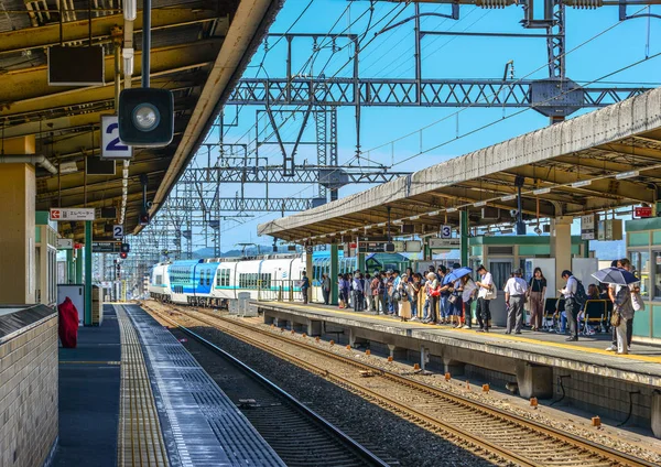 Kintetsu vasútállomás Kyoto, Japán — Stock Fotó