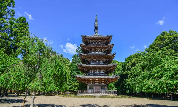 Pětiskladá Pagoda chrámu Daigo-ji — Stock fotografie