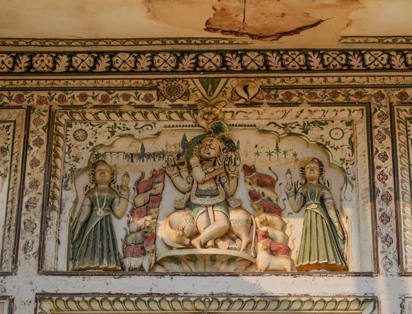 Индуистский храм в Пушкаре, Индия — стоковое фото