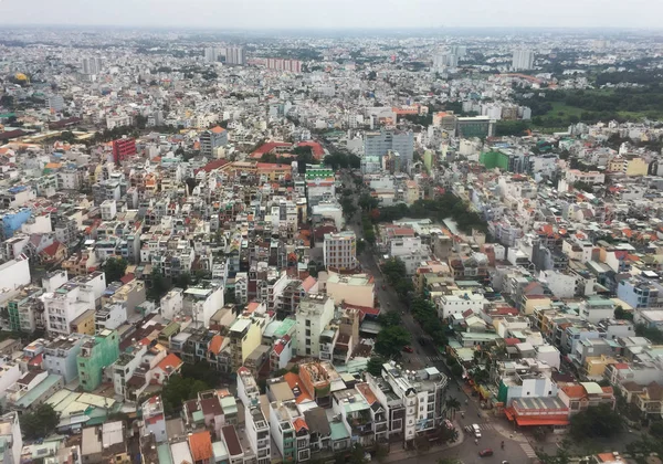 Vue aérienne de Saigon, Vietnam — Photo