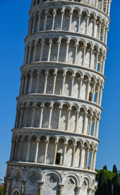 Pisa Ortaçağ Eğik Kulesi (Torre di Pisa)