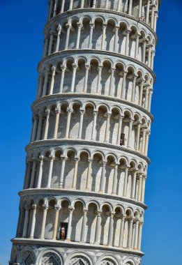 Pisa Ortaçağ Eğik Kulesi (Torre di Pisa)