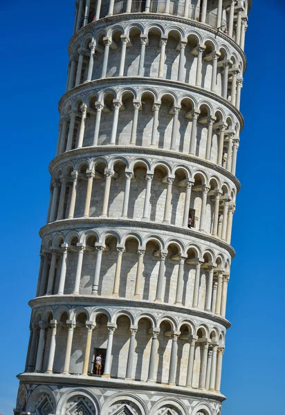 Středověká věž v Pise (Torre di Pisa) — Stock fotografie