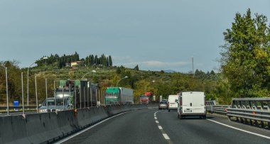 Roma'da Otoyol, İtalya 